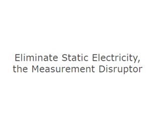 Elimine a eletricidade estática