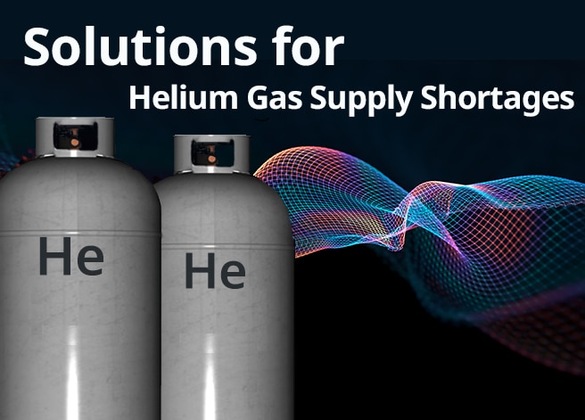 Contramedidas e soluções para escassez de fornecimento de gás hélio